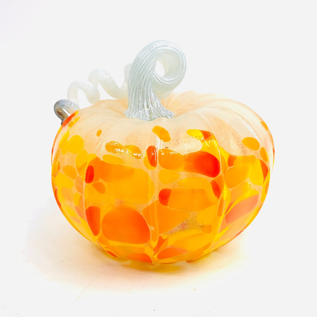 Daily Glow Pumpkin 1721 Squat Daily Pumpkin Luke Adams Glass Blowing Studio 