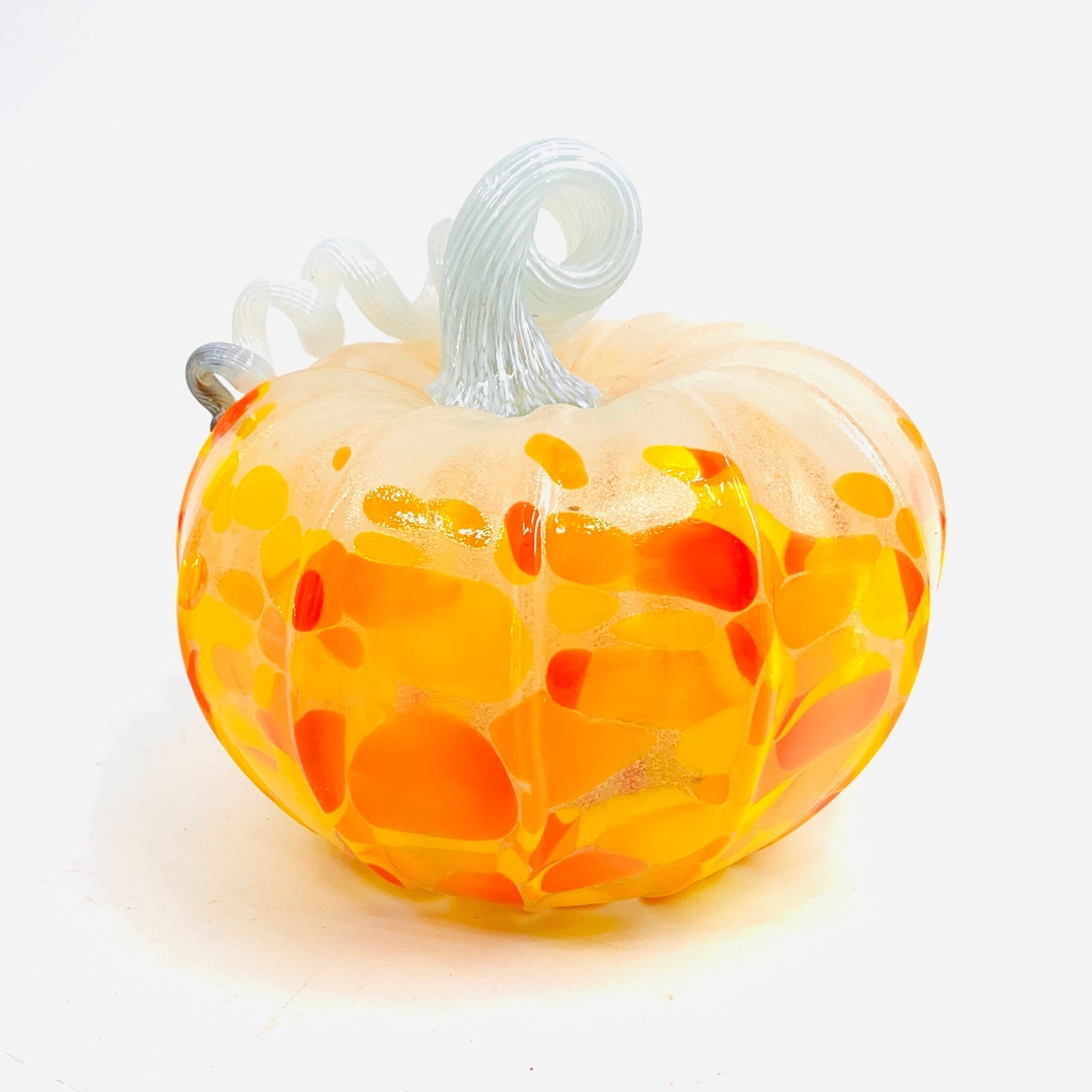 Daily Glow Pumpkin 1721 Squat Daily Pumpkin Luke Adams Glass Blowing Studio 