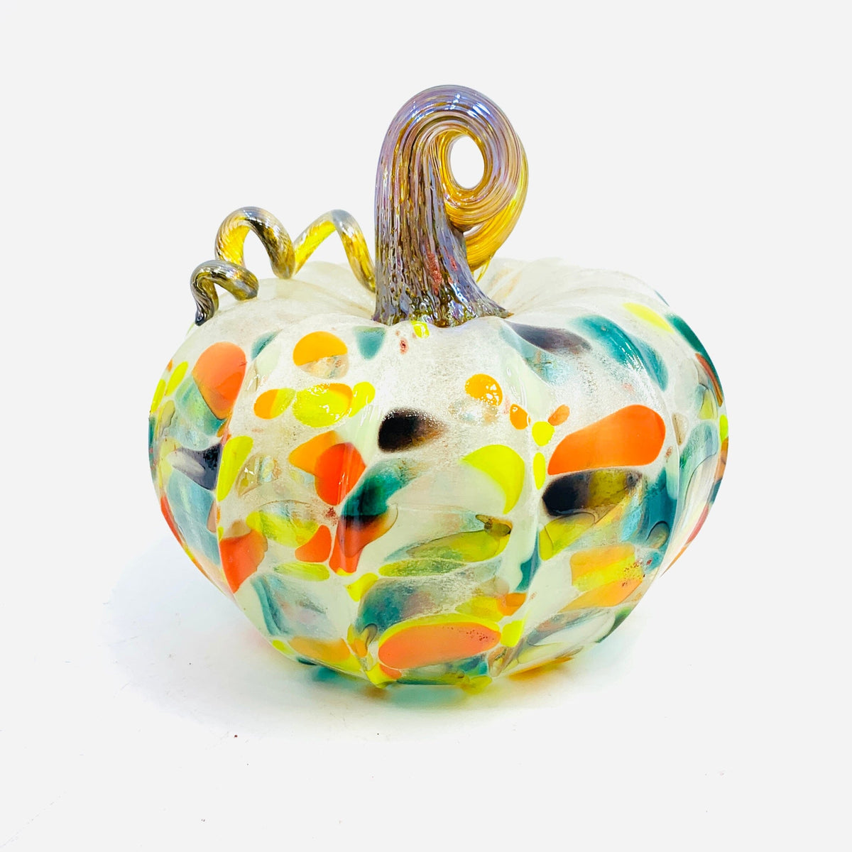 Daily Glow Pumpkin 1725 Squat Daily Pumpkin Luke Adams Glass Blowing Studio 