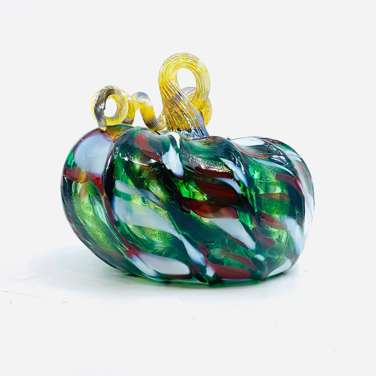 Daily Pumpkin 1732 Oops Squat Daily Pumpkin Luke Adams Glass Blowing Studio 