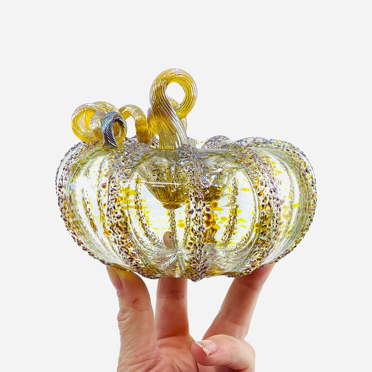 Daily Pumpkin 1731 Oops Squat Daily Pumpkin Luke Adams Glass Blowing Studio 