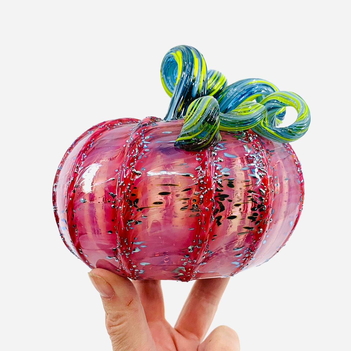 Daily Pumpkin 1740 Oops Squat Daily Pumpkin Luke Adams Glass Blowing Studio 