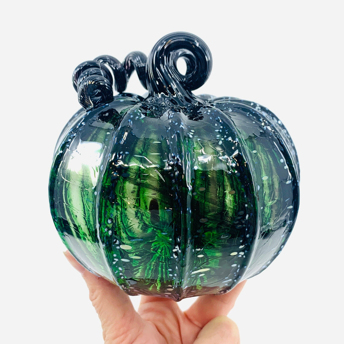 Daily Pumpkin 1745 Squat Daily Pumpkin Luke Adams Glass Blowing Studio 