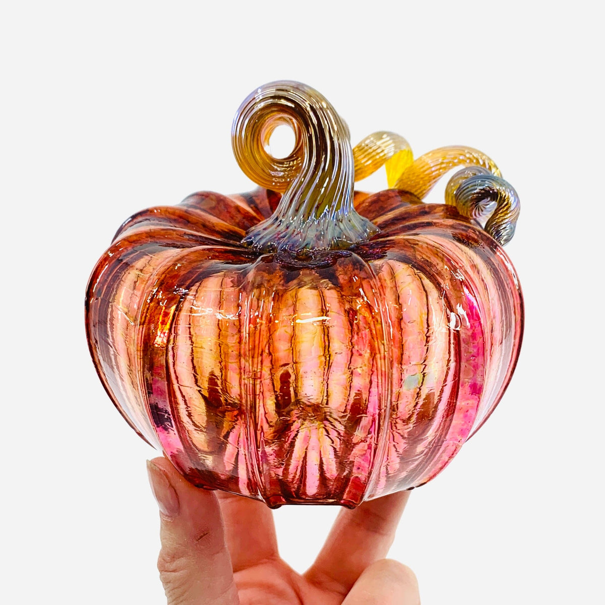 Daily Pumpkin 1750 Squat Daily Pumpkin Luke Adams Glass Blowing Studio 