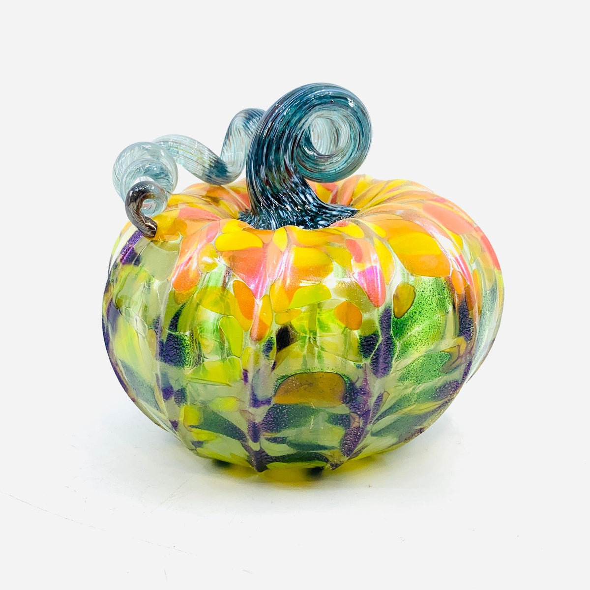 Daily Pumpkin 1755 Shimmer Squat Daily Pumpkin Luke Adams Glass Blowing Studio 
