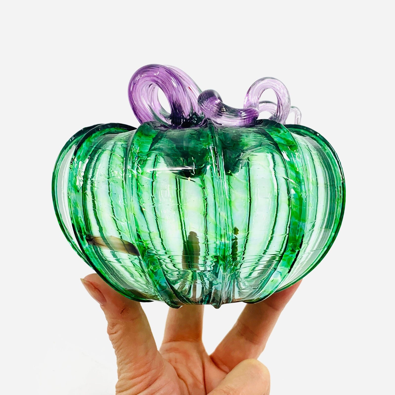 Daily Pumpkin 1757 Squat Daily Pumpkin Luke Adams Glass Blowing Studio 