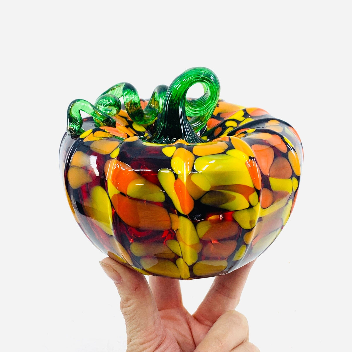 Daily Pumpkin 1768 Squat Daily Pumpkin Luke Adams Glass Blowing Studio 