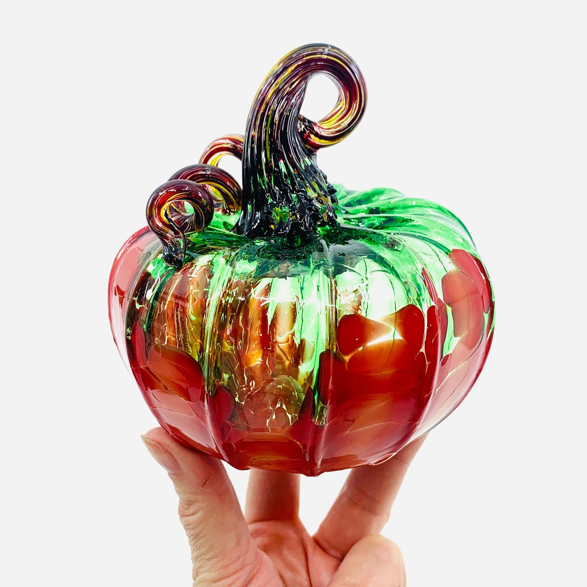 Daily Pumpkin 1770 Squat Daily Pumpkin Luke Adams Glass Blowing Studio 
