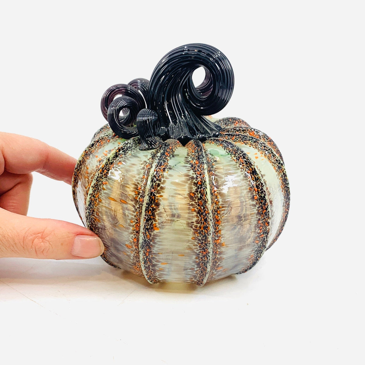Daily Pumpkin 1785 Squat Daily Pumpkin Luke Adams Glass Blowing Studio 