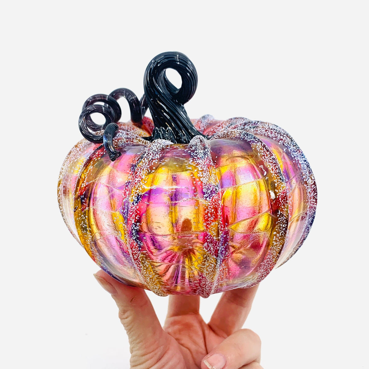 Daily Pumpkin 1791 Squat Daily Pumpkin Luke Adams Glass Blowing Studio 