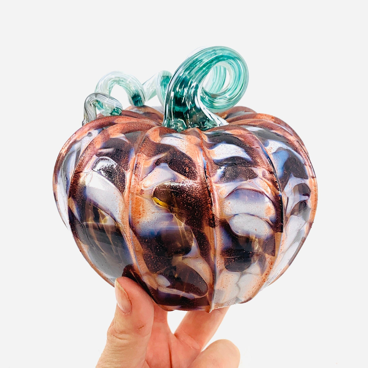 Daily Pumpkin 1793 Shimmer Squat Daily Pumpkin Luke Adams Glass Blowing Studio 