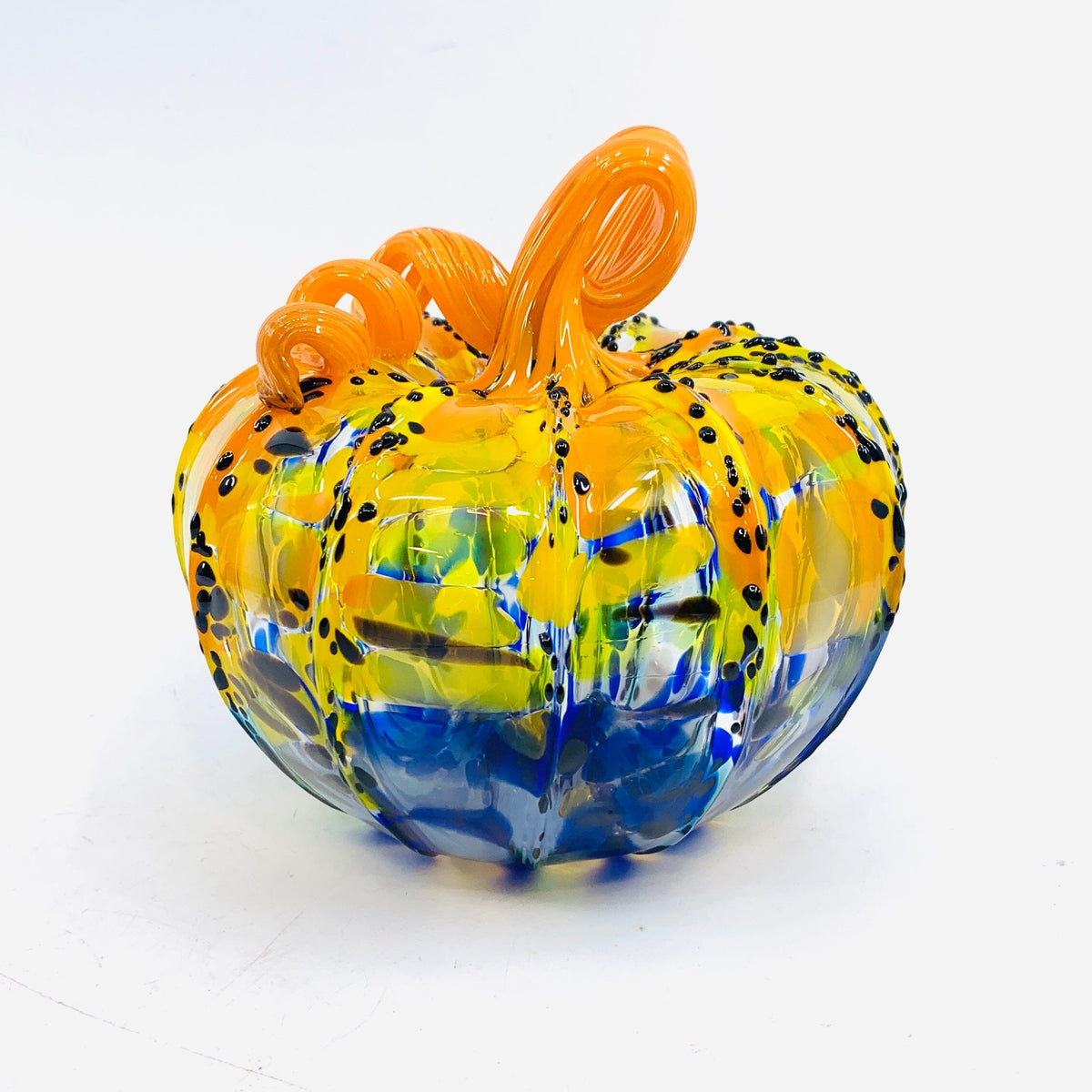 Daily Pumpkin 1803 “Almost a Starry Night” Squat Daily Pumpkin Luke Adams Glass Blowing Studio 