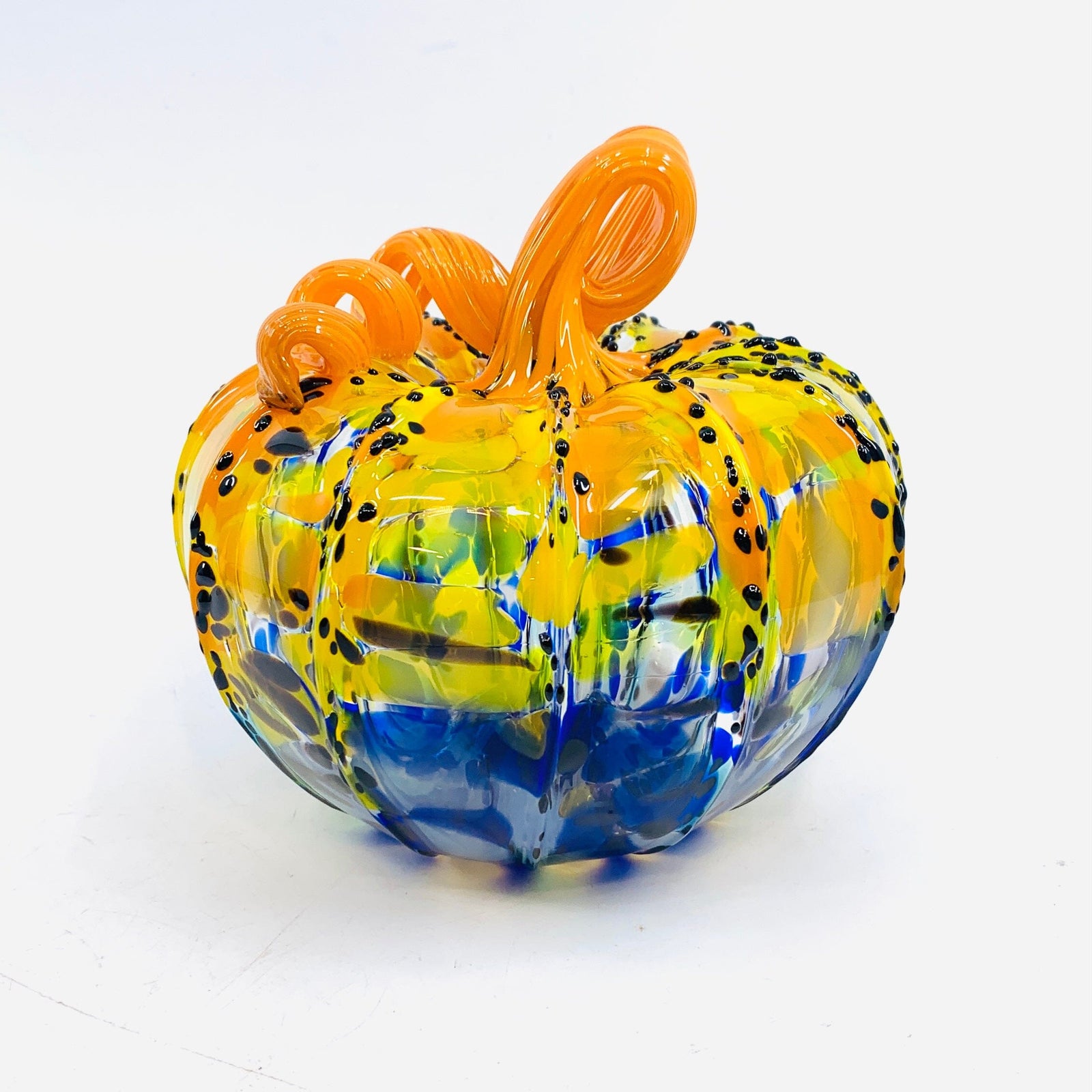 Daily Pumpkin 1803 “Almost a Starry Night” Squat Daily Pumpkin Luke Adams Glass Blowing Studio 