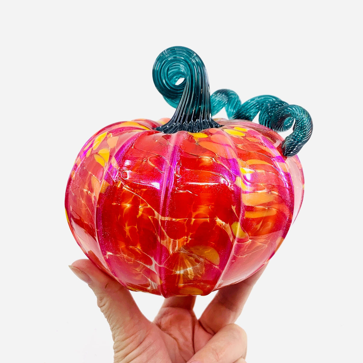 Daily Pumpkin 1809 Squat Daily Pumpkin Luke Adams Glass Blowing Studio 