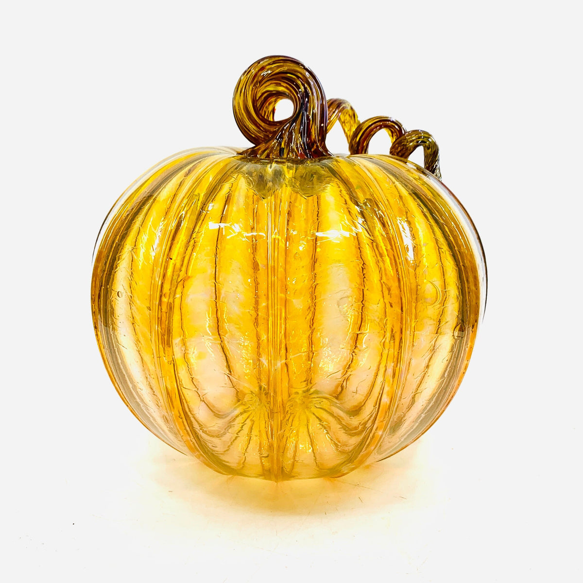 Daily Pumpkin 1818 Large Daily Pumpkin Luke Adams Glass Blowing Studio 