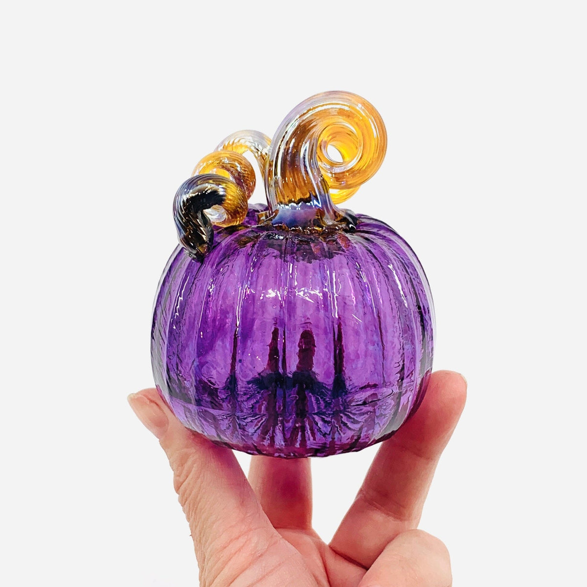 Daily Pumpkin 1843 Mini Daily Pumpkin Luke Adams Glass Blowing Studio 