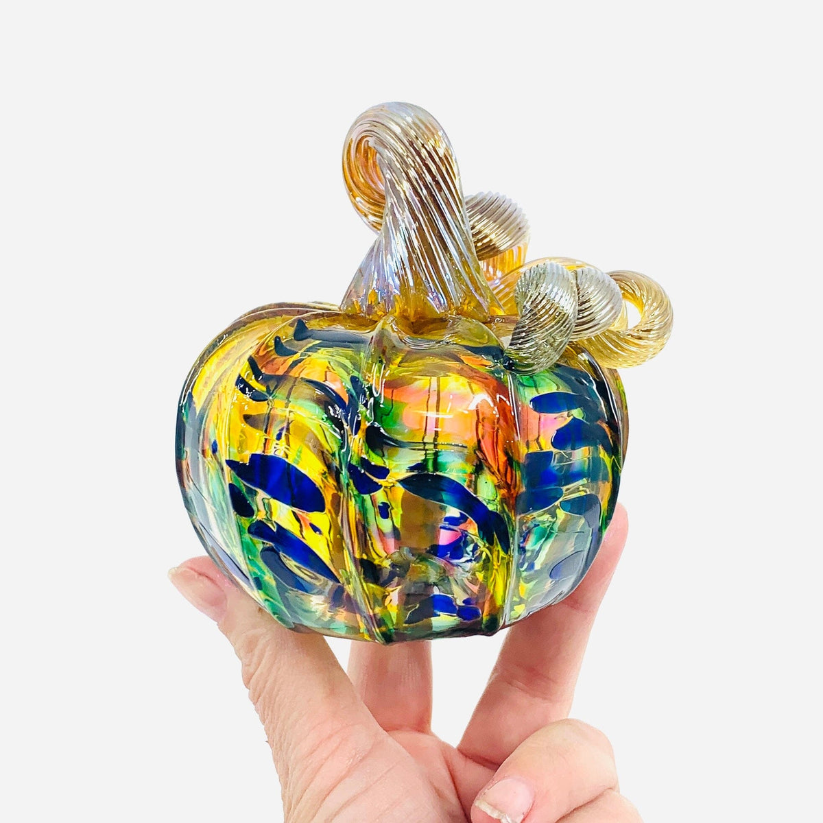 Daily Pumpkin 1850 Mini Daily Pumpkin Luke Adams Glass Blowing Studio 
