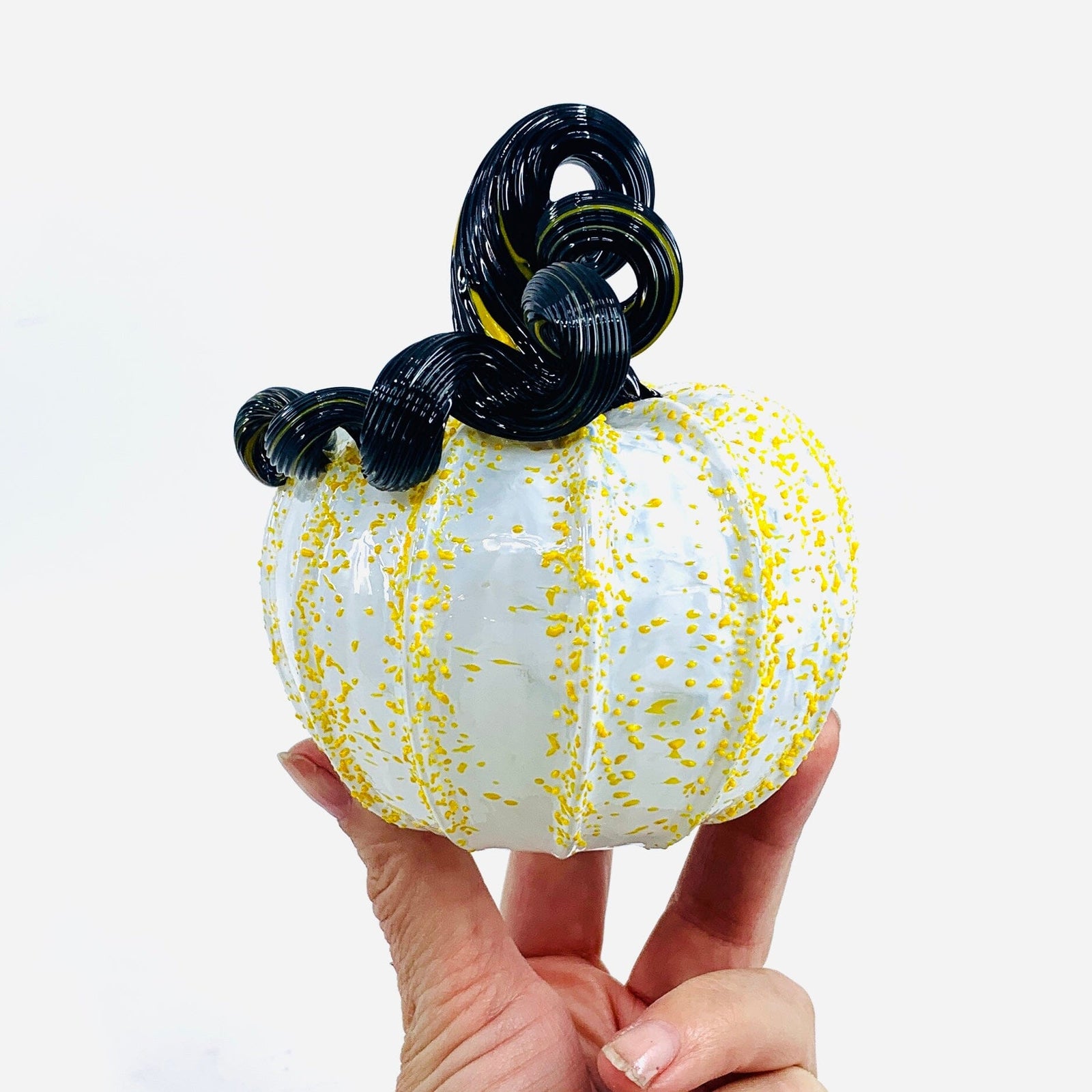 Daily Pumpkin 1855 Mini Daily Pumpkin Luke Adams Glass Blowing Studio 