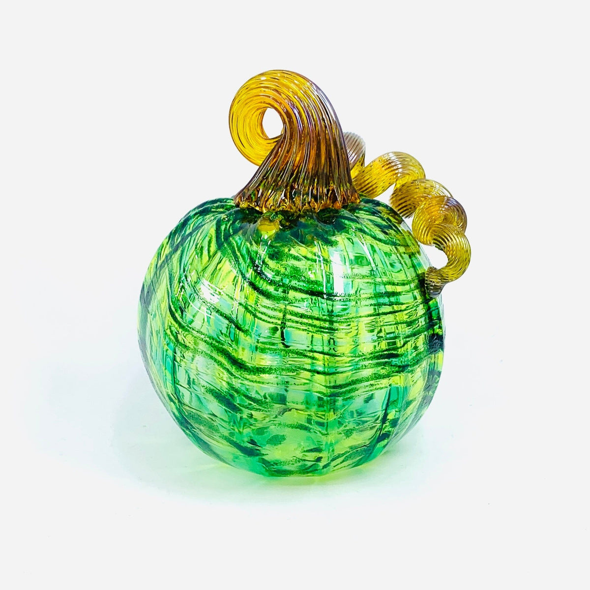 Daily Pumpkin 1856 Mini Daily Pumpkin Luke Adams Glass Blowing Studio 