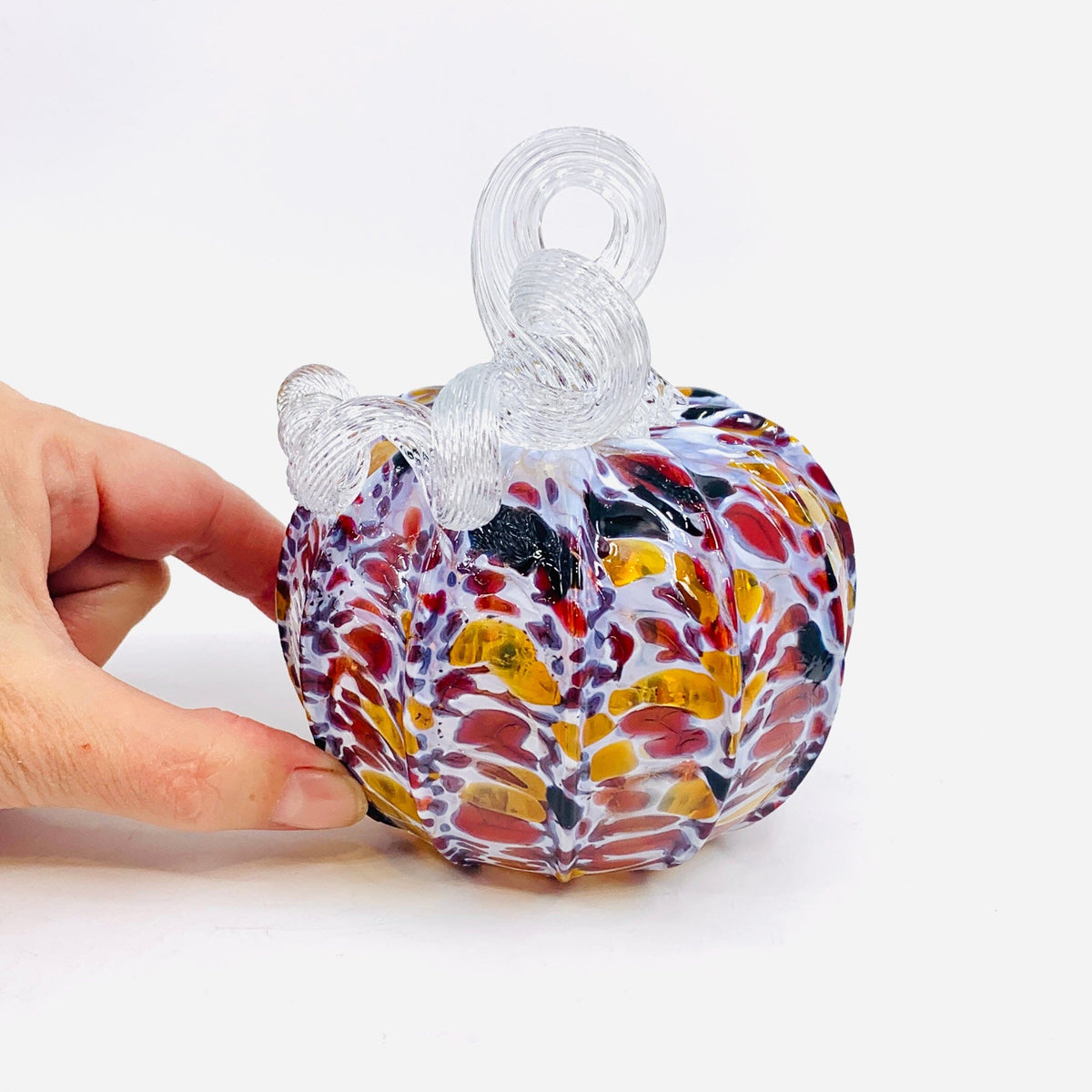 Daily Pumpkin 1857 Mini Daily Pumpkin Luke Adams Glass Blowing Studio 