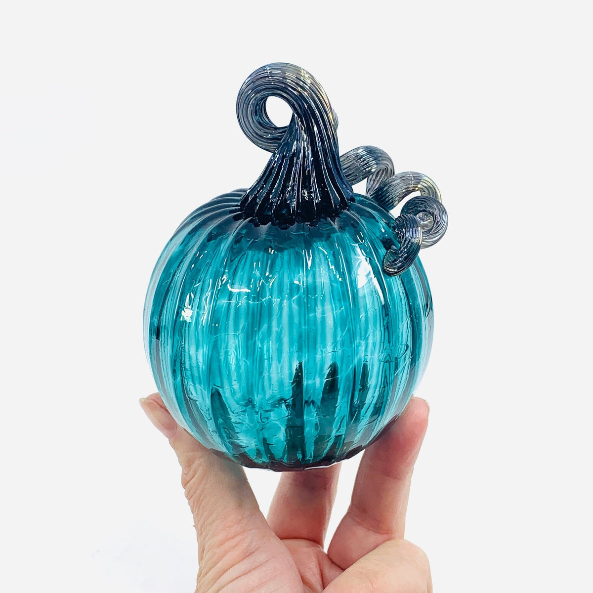 Daily Pumpkin 1858 Mini Daily Pumpkin Luke Adams Glass Blowing Studio 