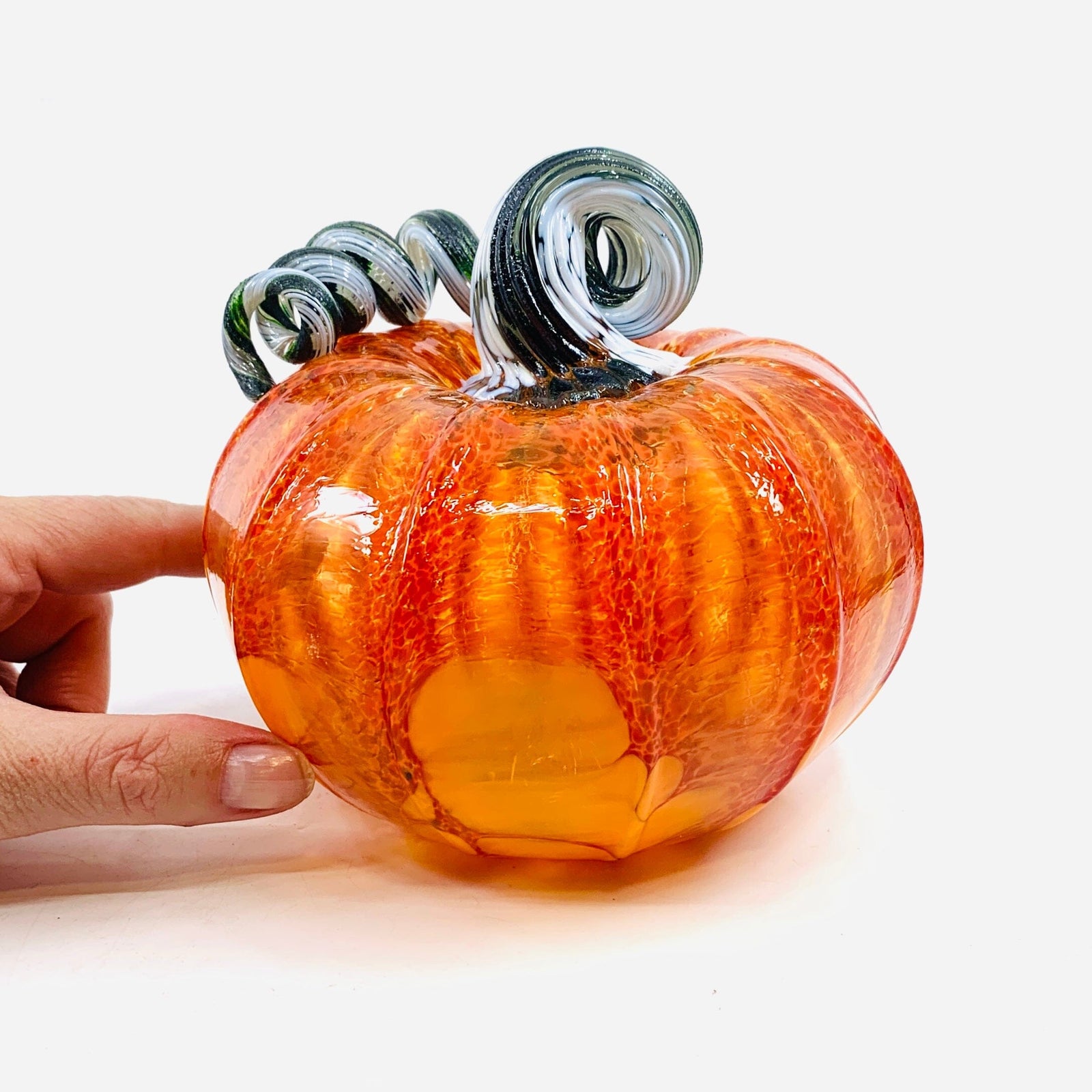 Daily Pumpkin 1885 Squat Daily Pumpkin Luke Adams Glass Blowing Studio 