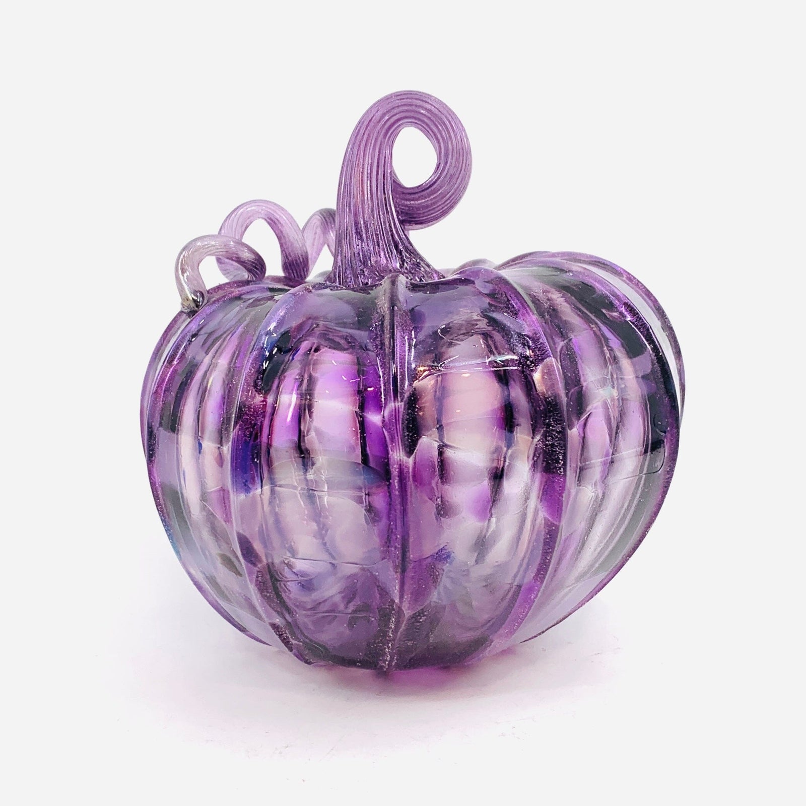 Daily Pumpkin 1889 Shimmer Squat Daily Pumpkin Luke Adams Glass Blowing Studio 