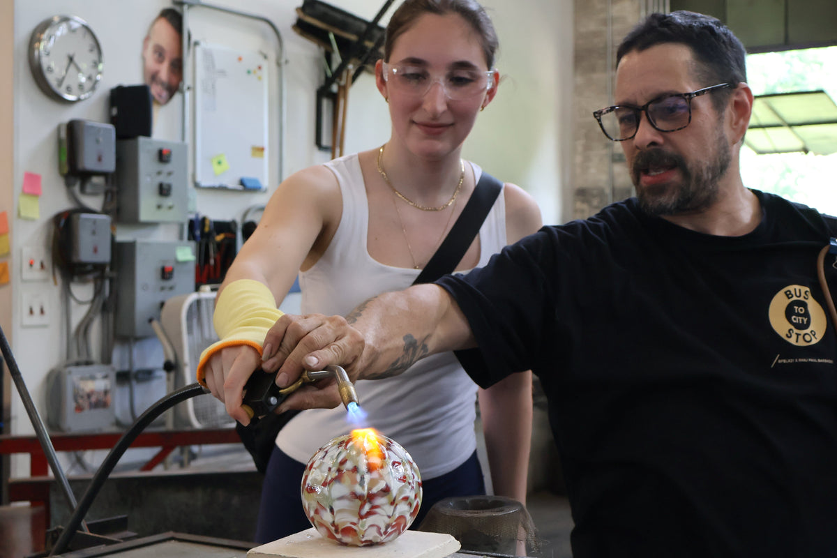 Fall Fest 2026: Glass Pumpkin Patch, Artisan Market & Glass Classes Class Luke Adams Glass Blowing Studio 