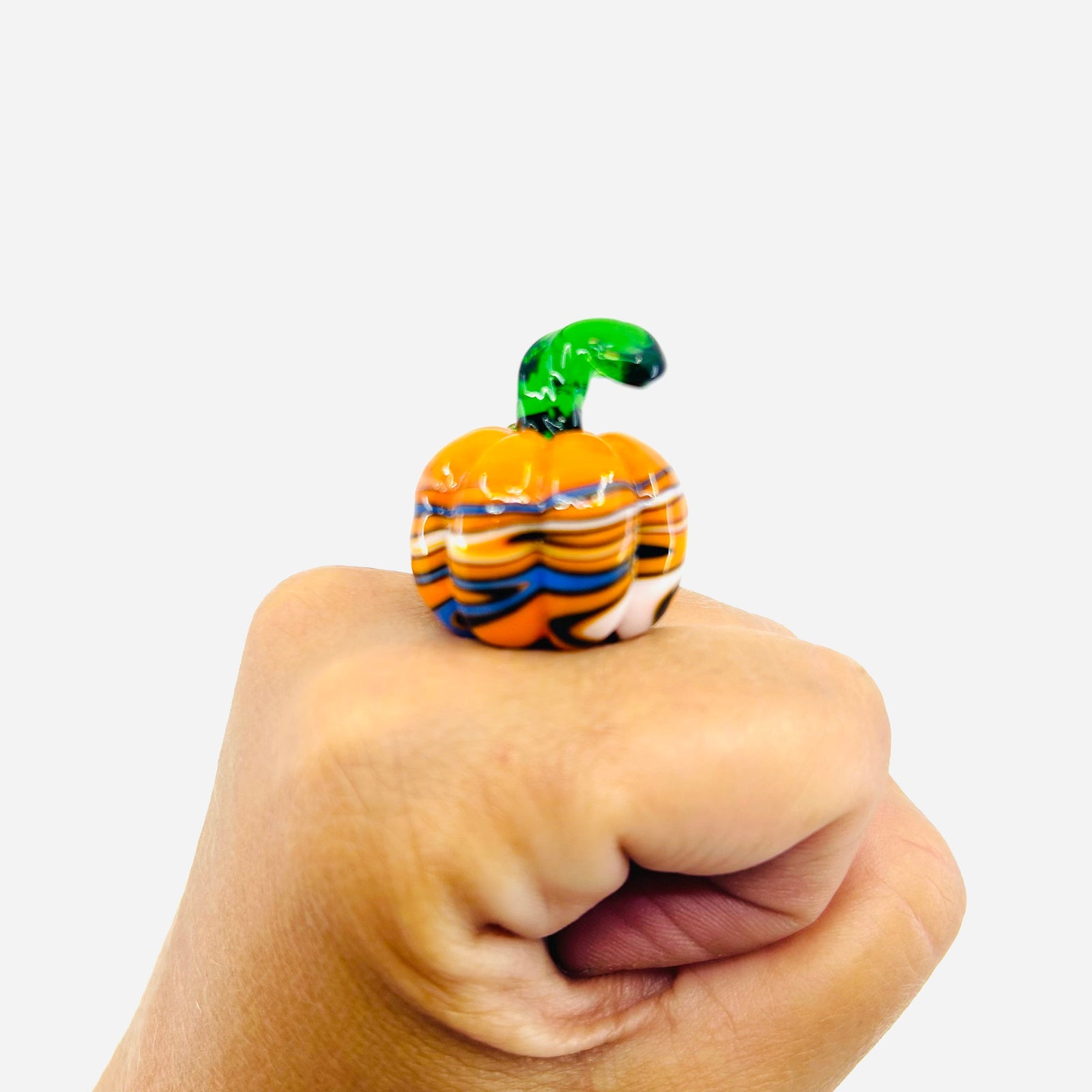 Halloweenie Statement Pumpkin Orange Graffiti 130 Miniature - 