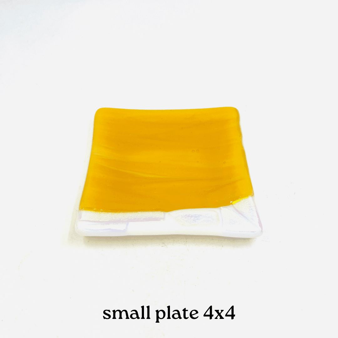 The Basics 1 hour & 2 hour Fused Glass Classes Class Luke Adams Glass Blowing Studio 