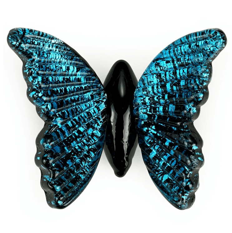 Glass Magnet, Blue Morpho Butterfly Dynasty 