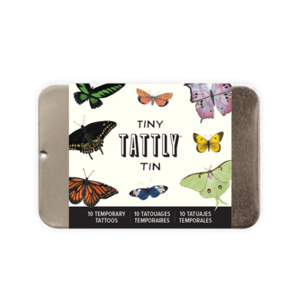 Tiny Tattoo Tin, Butterfly Tattly 