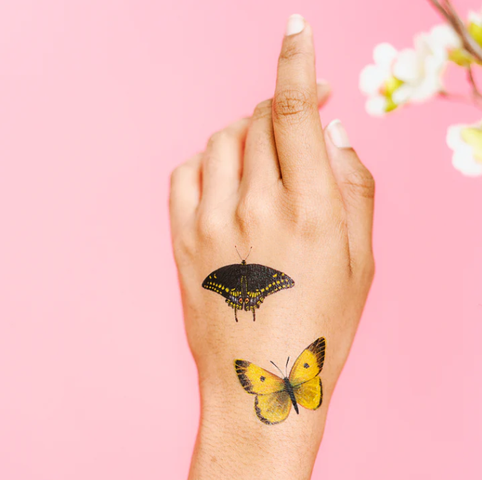 Tiny Tattoo Tin, Butterfly