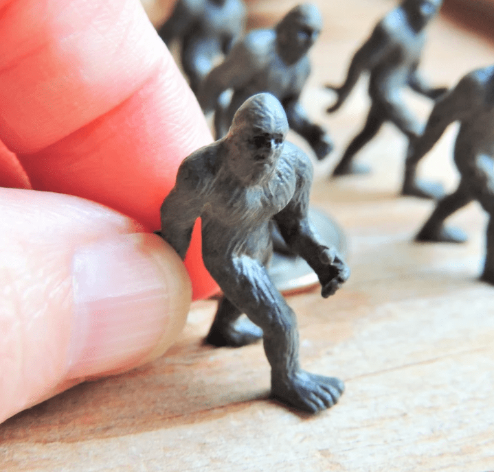 Tiny Rubber Bigfoot Safari Ltd 