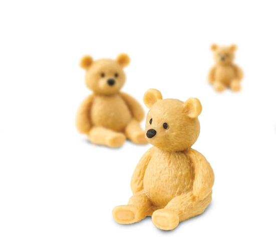 Tiny Rubber Teddy Bear