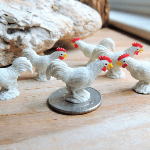 Tiny Rubber Chicken Safari Ltd 