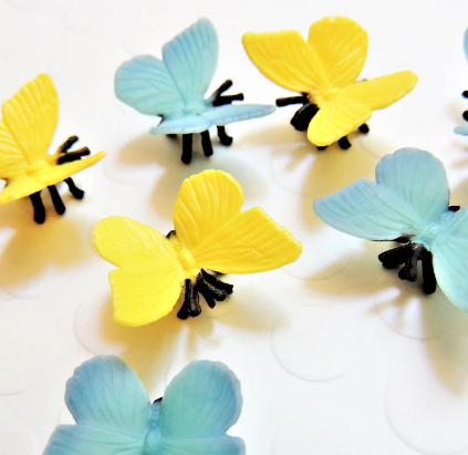 Tiny Rubber Butterflies