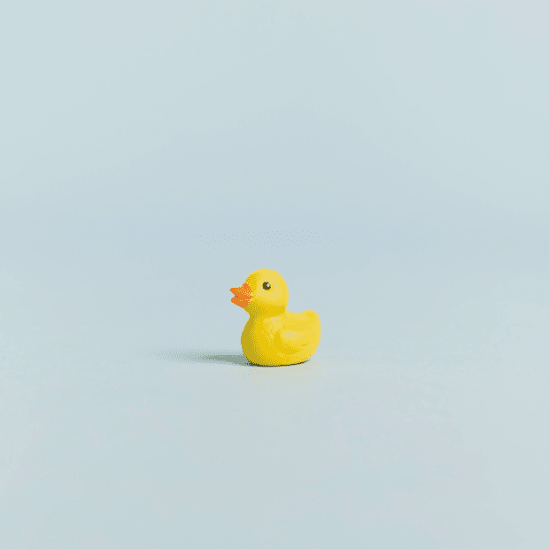 Tiny Rubber Rubber Duck Safari Ltd 