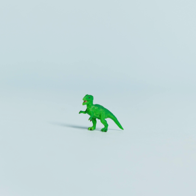 Tiny Rubber T Rex