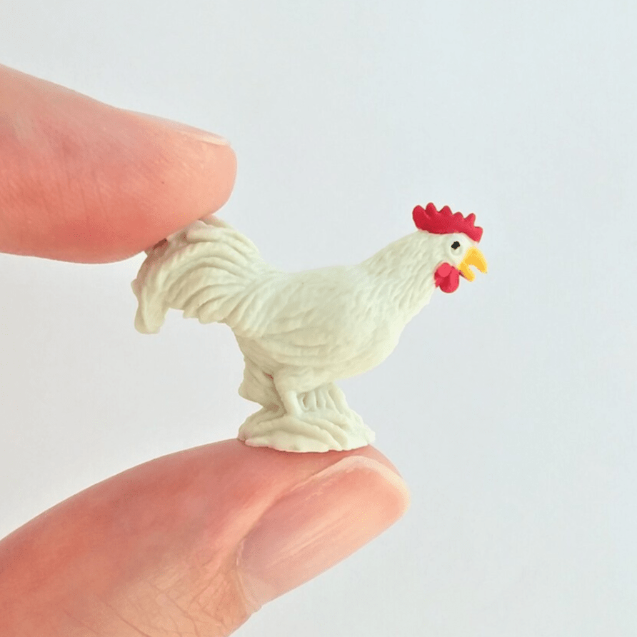 Plastic Animal Craft Supplies 150pcs DIY Chicken Beaks - Orange Plastic ...