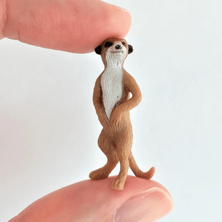 Tiny Rubber Meerkat Safari Ltd 