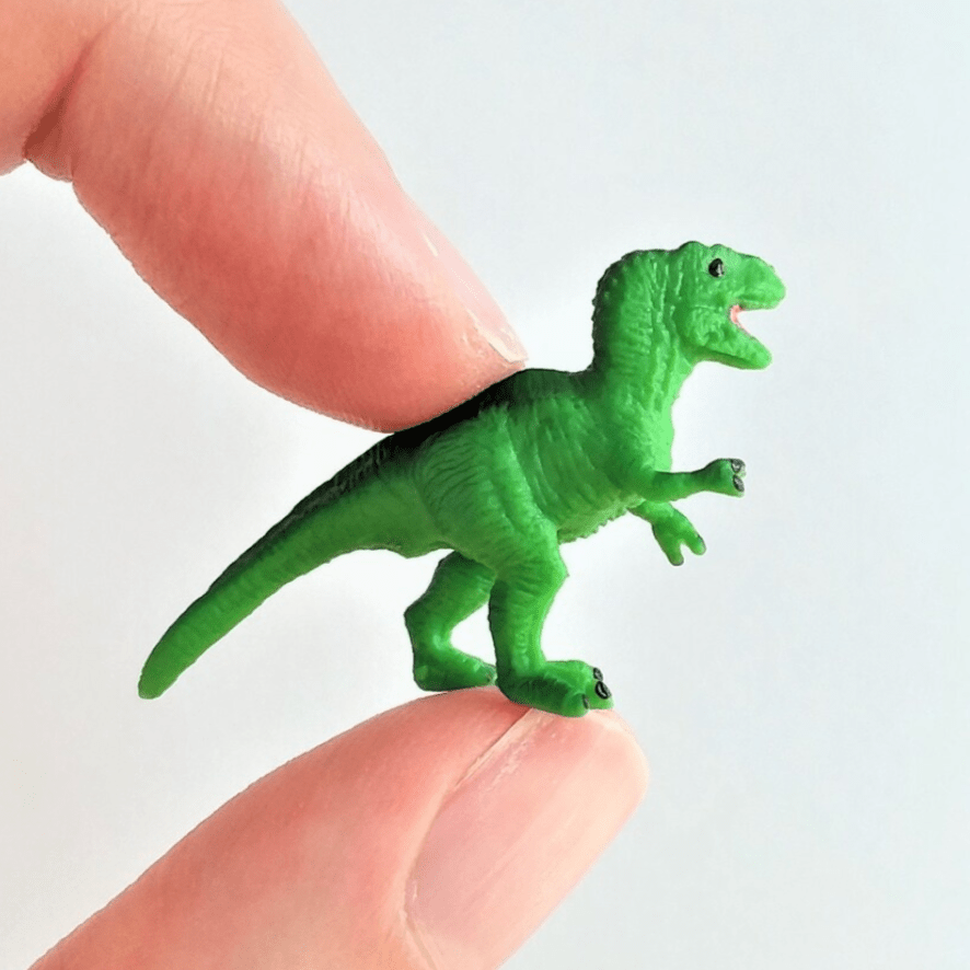 Tiny Rubber T Rex Safari Ltd 