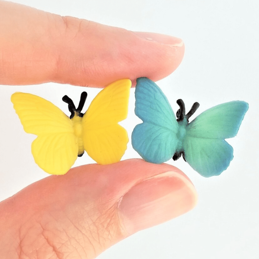 Tiny Rubber Butterflies Safari Ltd 