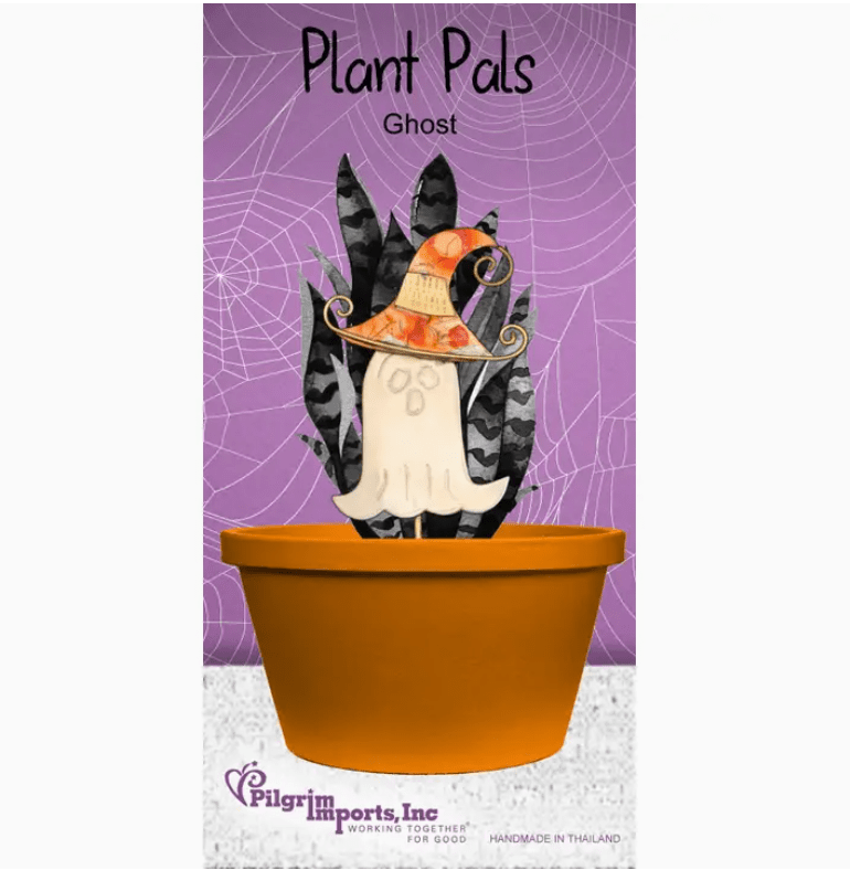 Halloween Plant Pals 8, Ghost Miniature Pilgrim Imports 