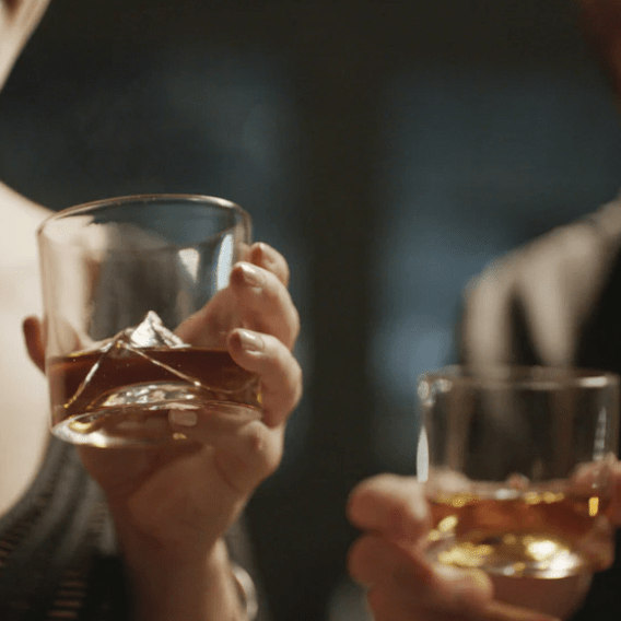 Everest Whiskey Glass Set of 2 Decor DKK Brands 