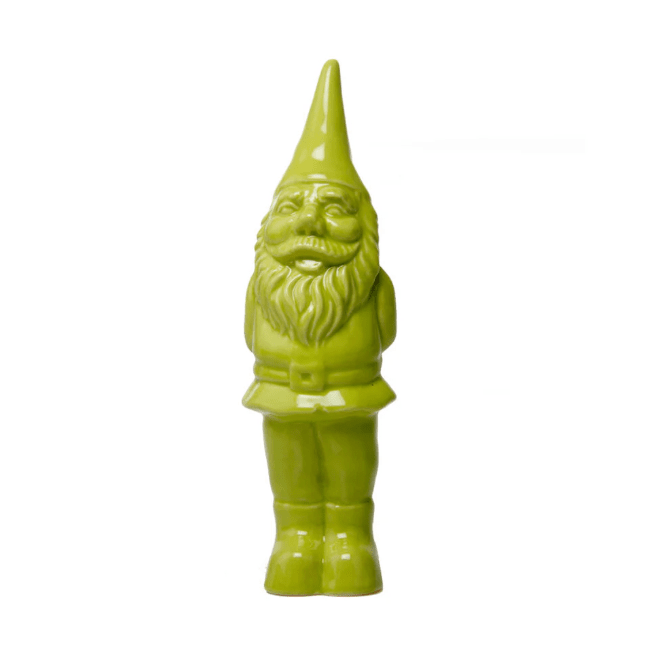 Gnome Ceramic Statue Decor Chive 
