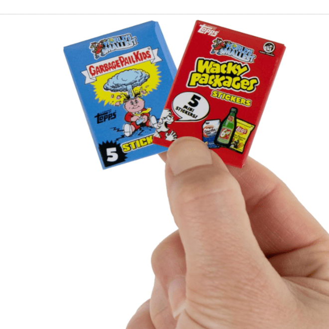 World's Smallest Topps Mini Cards Super Impulse 