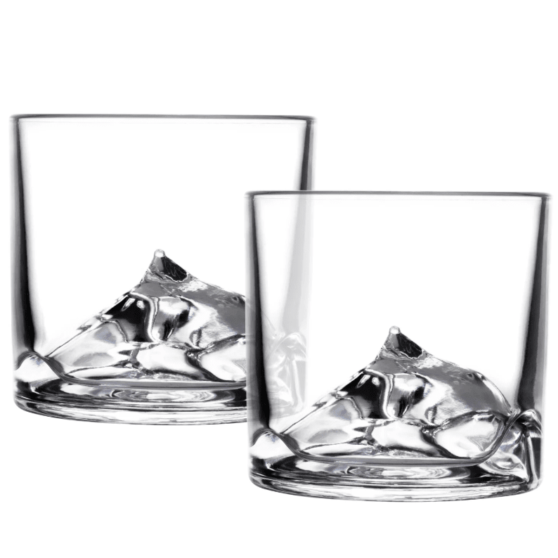 Everest Whiskey Glass Set of 2 Decor DKK Brands 