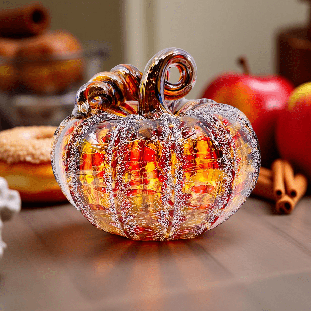 Apple Cider Doughnut Squat Pumpkin Inspo Luke Adams Glass Blowing Studio 