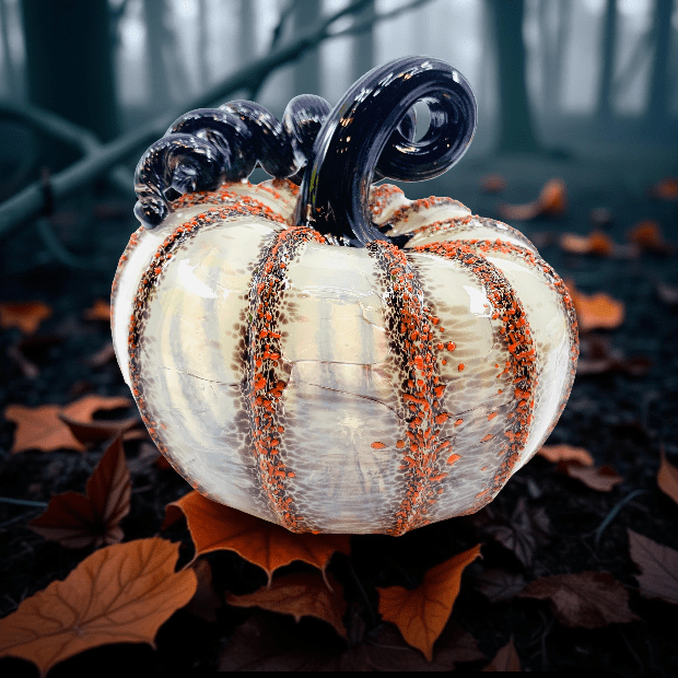 Sleepy Hollow Squat Pumpkin Inspo Luke Adams Glass Blowing Studio 